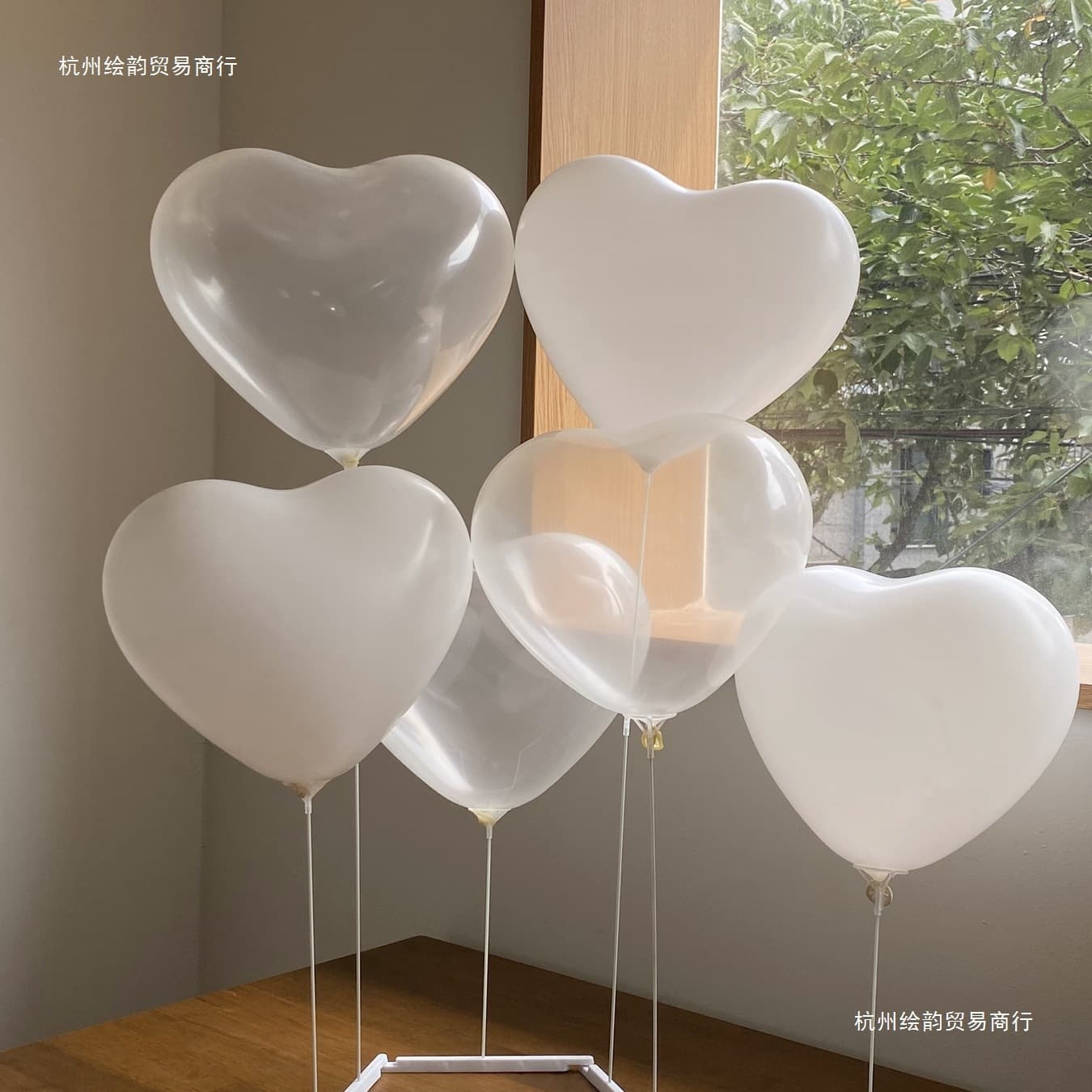 Meichen desktop layout proposal table floating store celebration anniversary birthday wedding holiday decoration party balloon holder