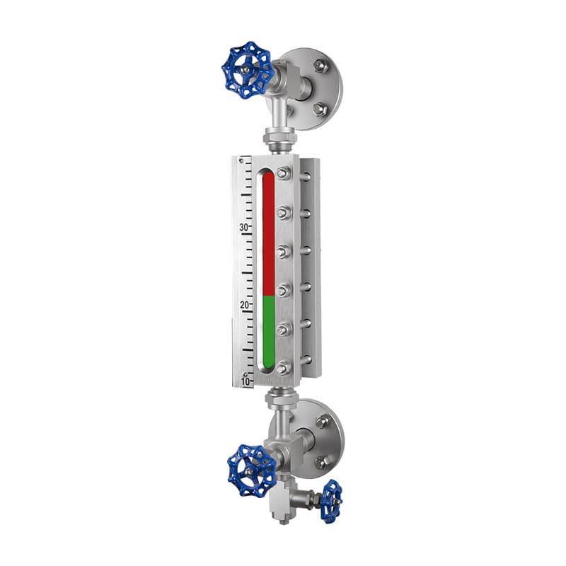 Glass Plate Level Gauge Bicolor Boiler Water Level Gauge Bicolor Water Level Gauge Glass Tube Level Gauge High Temperature with Light Water Level