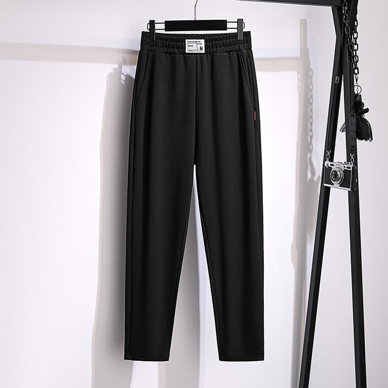 Plus Size Casual Pants for Women 300 lbs High Elasticity Base Layer Long Pants 200/260/300 lbs 5110