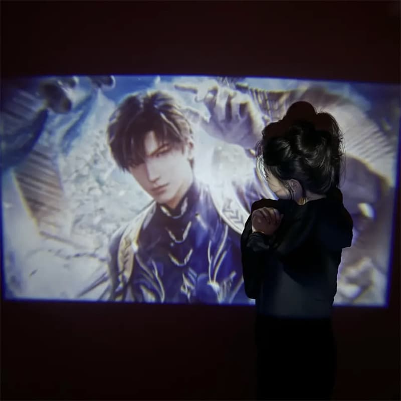 Mini Decorative Anime Light, Game Projection Lamp for Love and Deep Space, Light and Night, Beyond the World, Bedroom Ambiance
