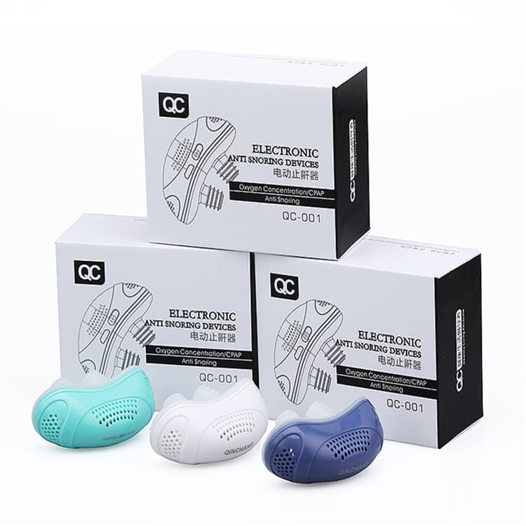 Cross-Border New Electric Anti-Snoring Device Snore Stopper for Men and Women Anti-Snore Mini Snoring Eliminator Factory Direct