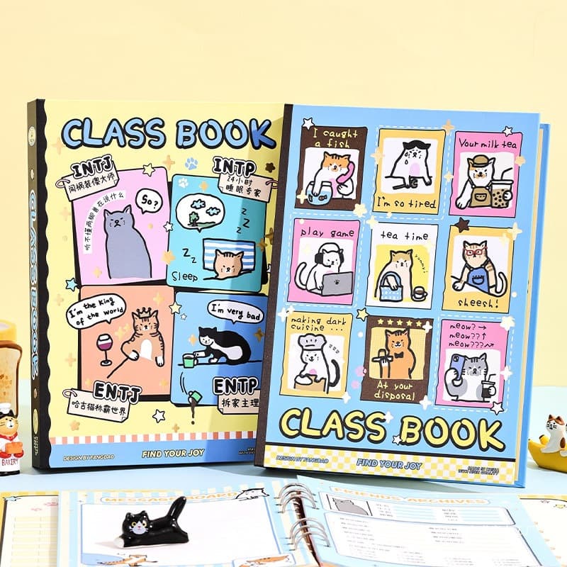 Fangdao x Cartoon Classmate Yearbook for Elementary School 6th Grade Graduation Memory Book, Unique Style, Non-Matching Design 2026