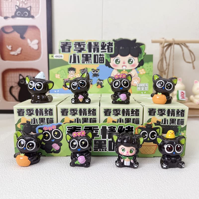 Toy wholesale of popular cute Luo Xiaohei blind box peripheral fashionable figures cartoon dolls desktop ornaments gifts