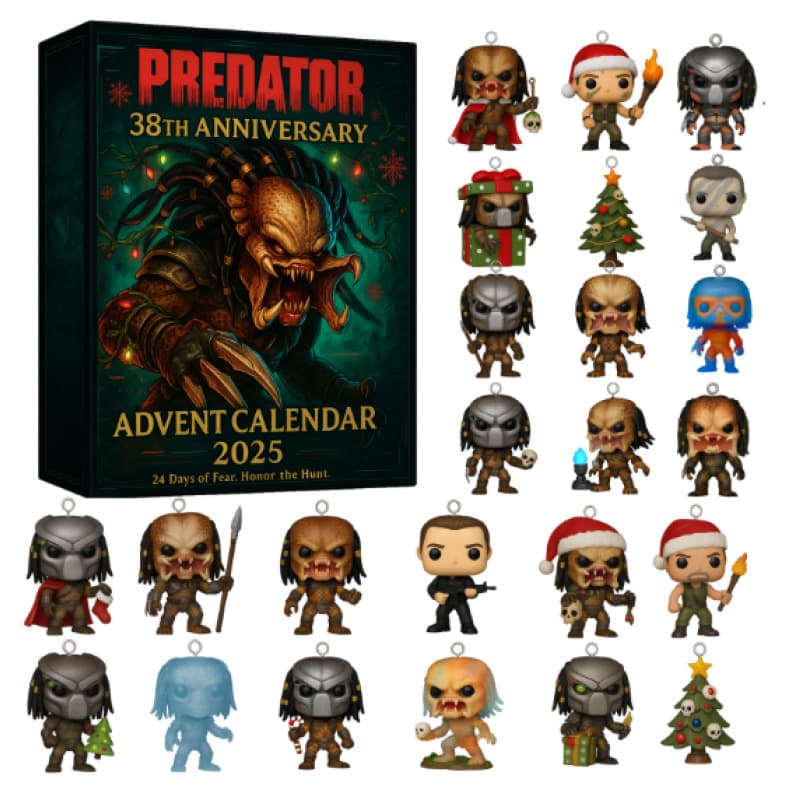 Cross-border Predator Hogwarts School popular IP Christmas blind box acrylic Christmas tree ornament decoration
