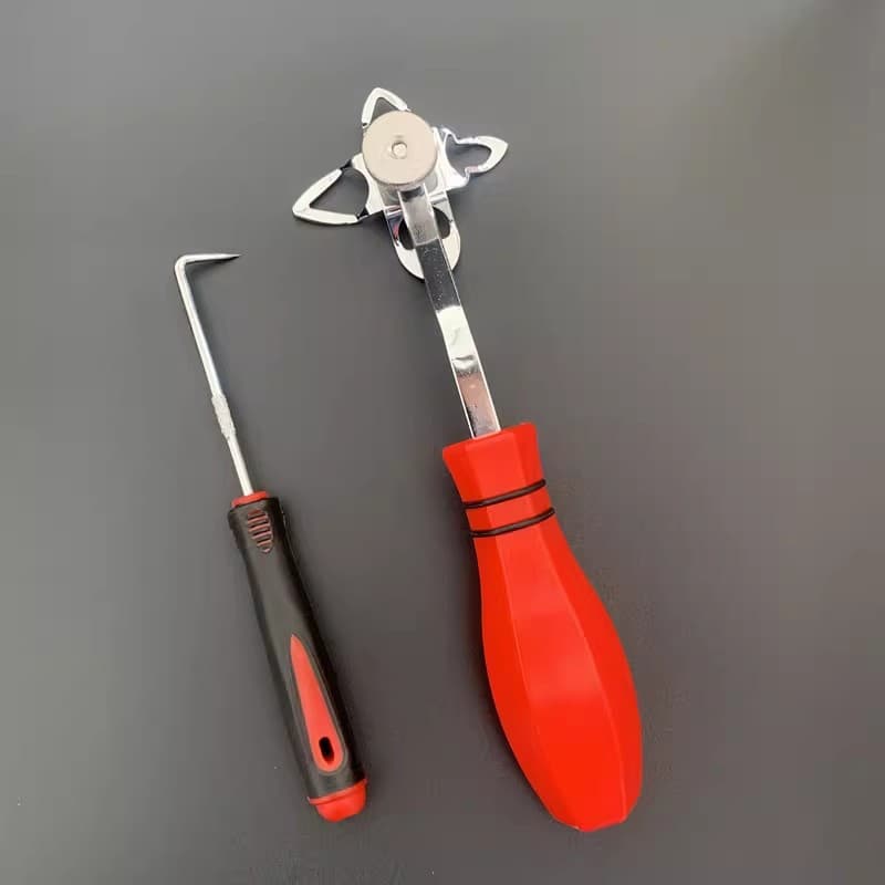 Core Seal Strip Installation Tool, Three-Slot Core Installer, Car Glass Weatherstrip Installation Tool Hook