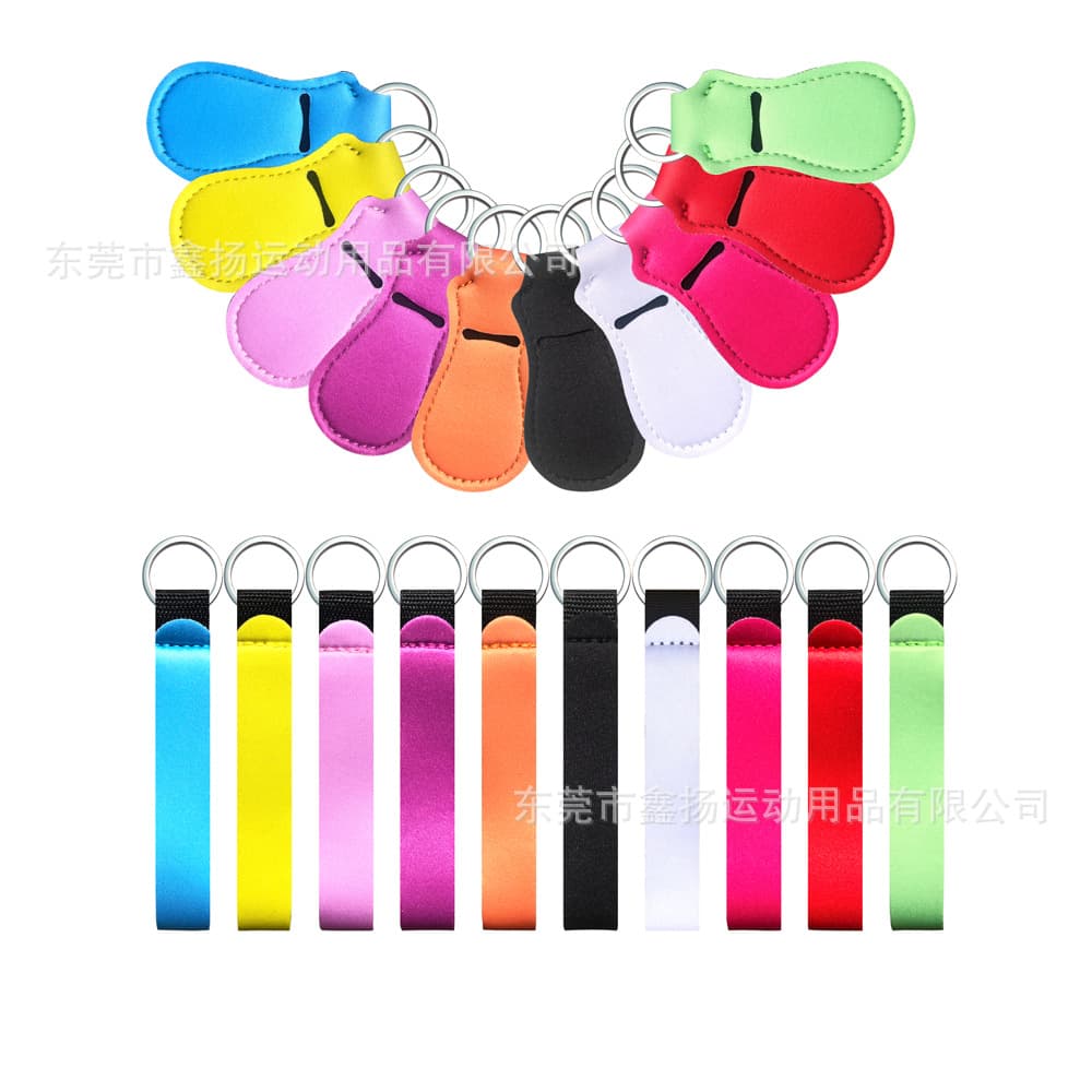 Octopus-shaped lipstick case, lipstick sleeve, Neoprene keychain, lipstick keychain
