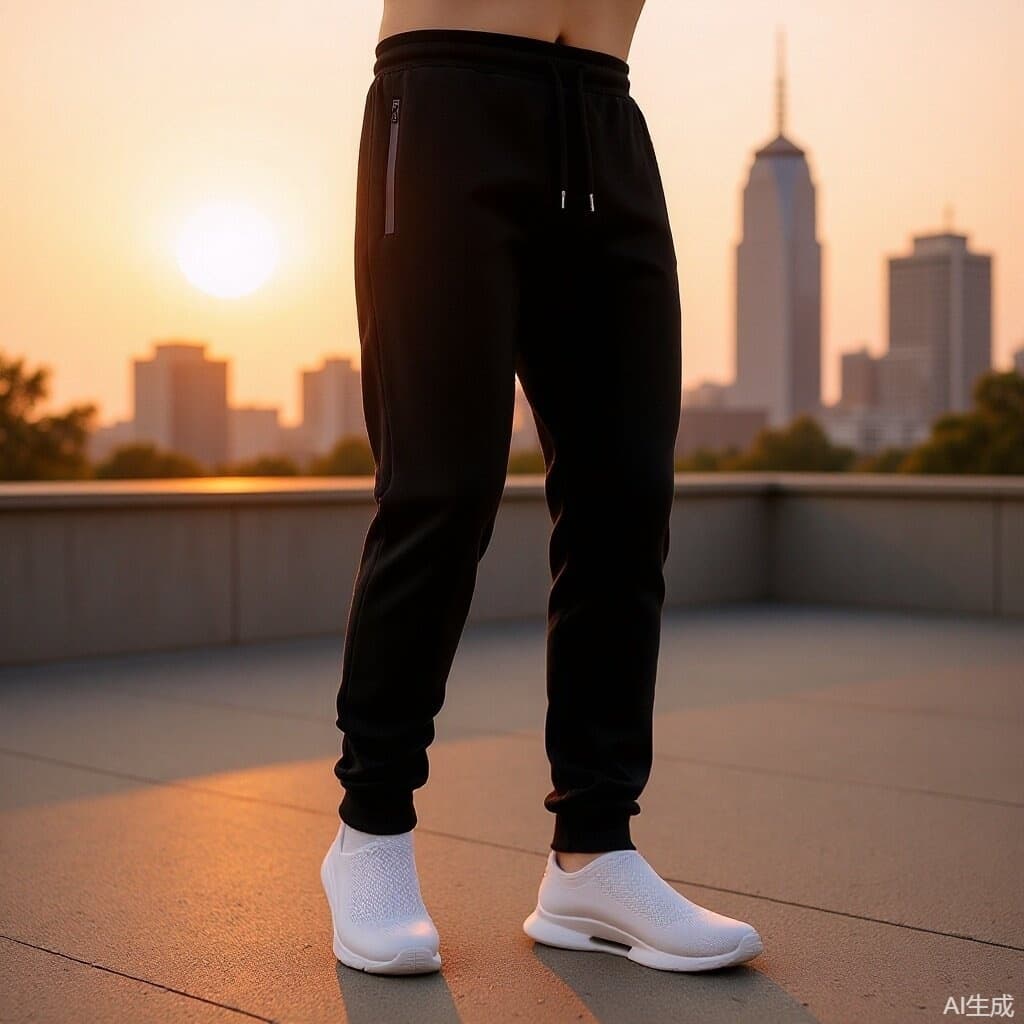 Casual Pants Men's 2026 Fitness Sports Sweatpants Slim Fit Versatile Long Pants Spot Wholesale Dark Gray Sweatpants