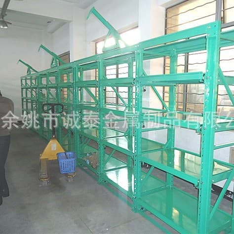 Cixi Storage Multi-tier Goods Rack Warehouse Display Shelf Metal Mold Bearing Iron Frame Heavy-duty Disassemblable Storage Shelving