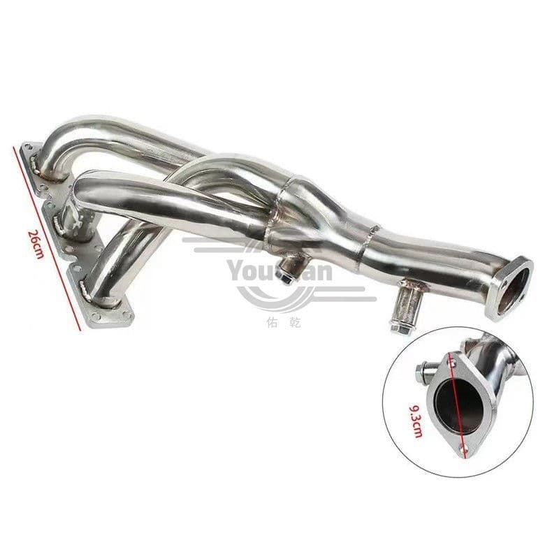 Modified Downpipe Exhaust System Stainless Steel Exhaust Pipe for BMW E46 E39 M3 Z4 2.5L 3.0