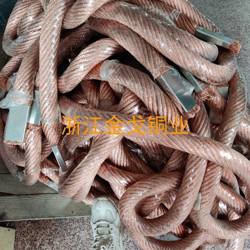 Processing intelligent equipment for copper braided flexible connections, copper conductive strips, copper connecting wires, and copper strands of any size.