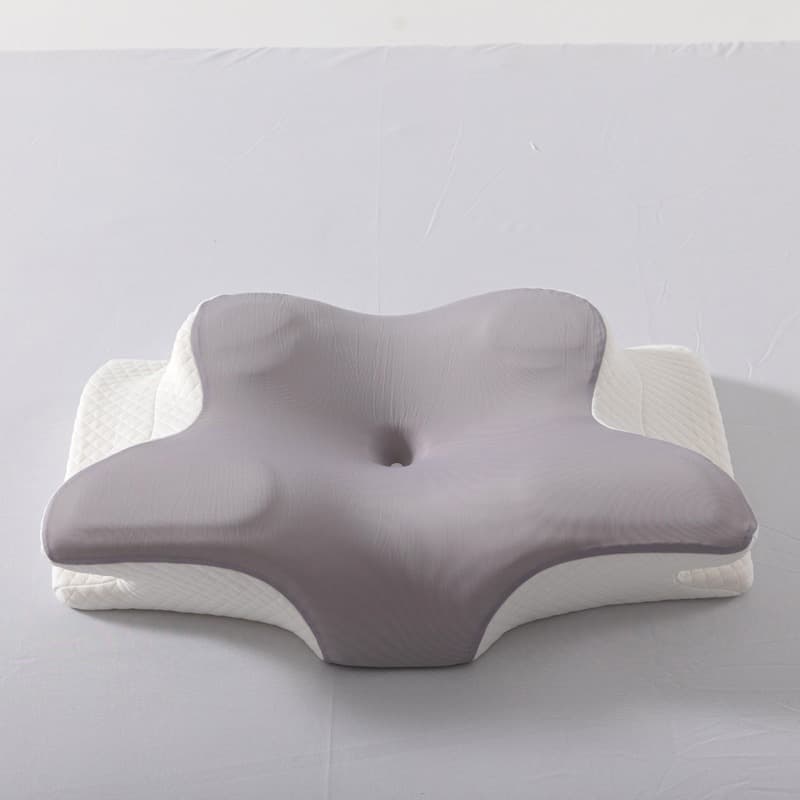 Cross-border Amazon Horn Butterfly Slow Rebound Memory Foam Pillow for Sleep Support Cervical Spine Zero Pressure Memory Pillow