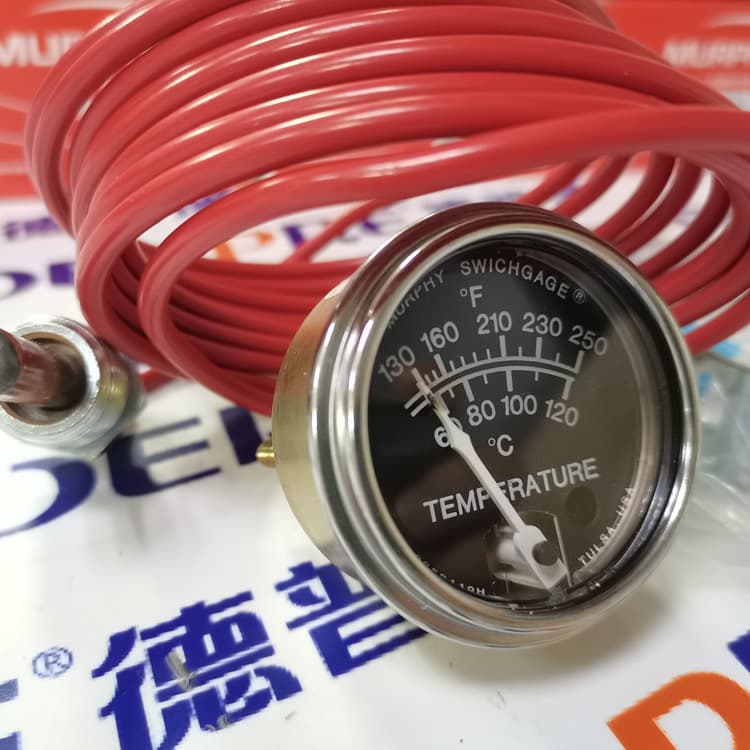 MURPHY Murphy Car Water Temperature Gauge 20BTG-250-10-1/2 Car