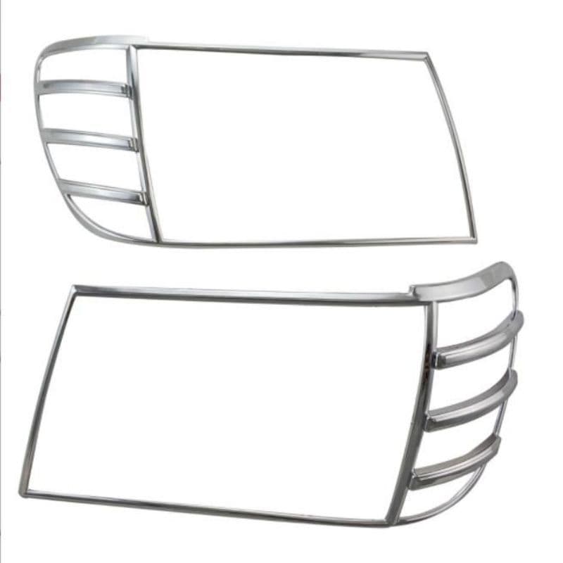 Land Cruiser 4700 4500 LC100 Large Headlight Cover Tail Light Frame Tailgate Decorative Strip Front Light Trim Standard Size ABS Material