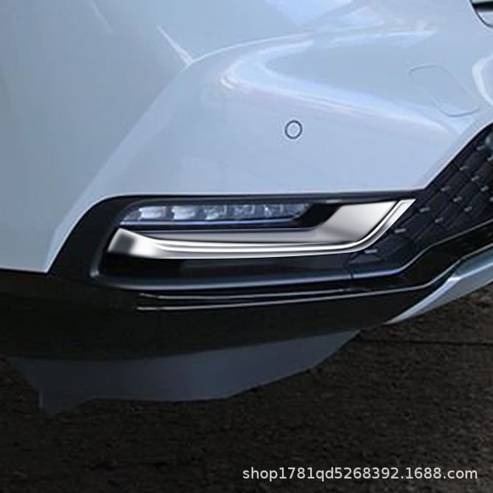 Suitable for Honda Binzhi front and rear fog light frames, rear fog light covers, front fog light eyebrows, exterior modification decorative parts, electroplated silver