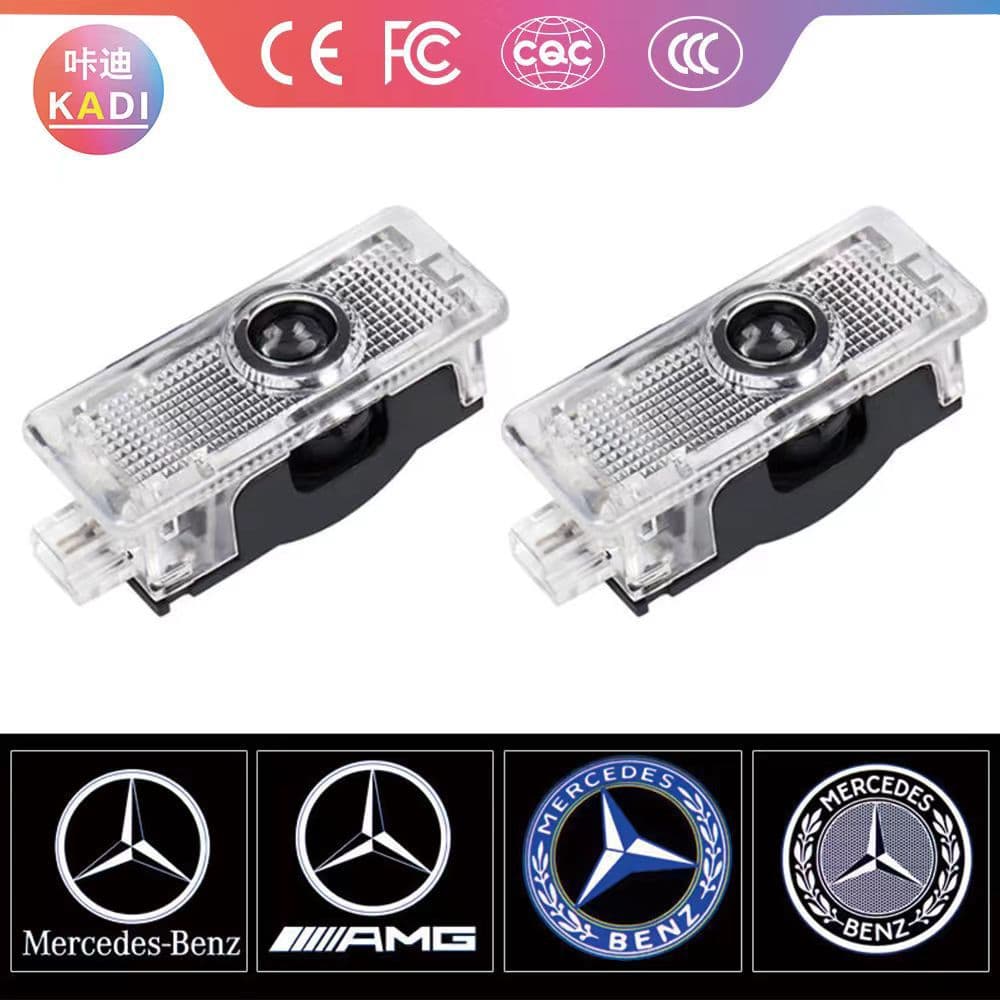Compatible with Mercedes-Benz Welcome Light for CLA/CLS/CLK Class Door Light Laser Projector Light Ambient Light Logo LED Light