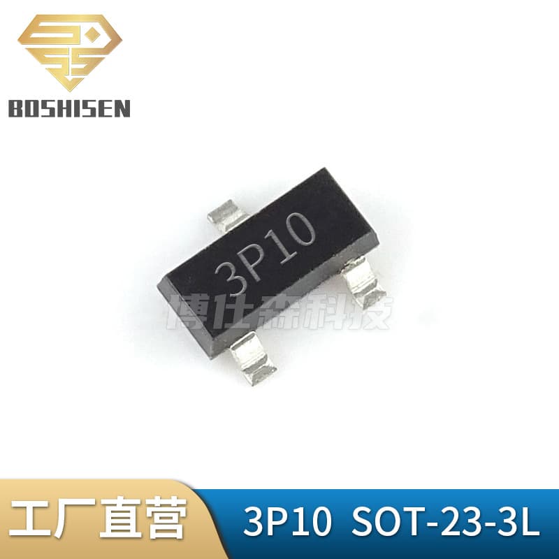 Factory Direct 3P10 SOT-23-3L Large Size 3A Current 100V Voltage P-Channel MOSFET