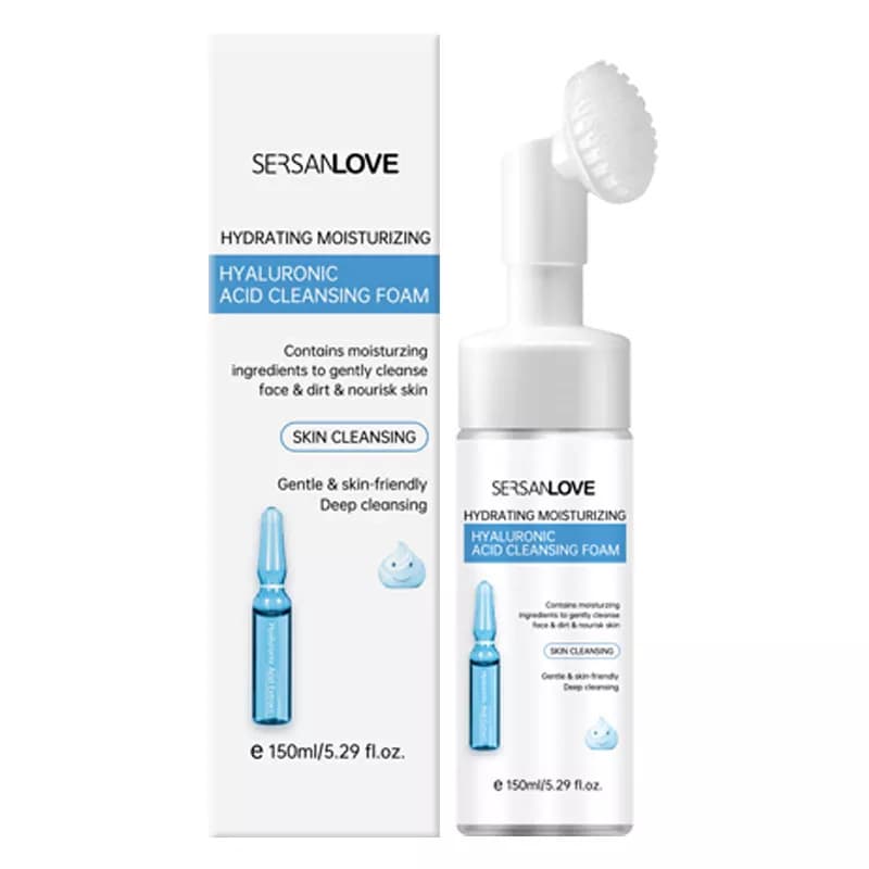 Cross-border Cleansing Mousse 2-in-1 Makeup Remover & Facial Cleanser Deep Cleansing Oil Control Cleansing Foam Gentle Skin-Friendly Cross-border Exclusive