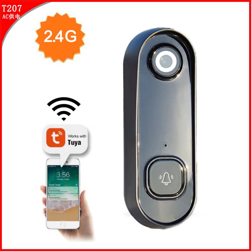 [Deal] TUYA Wireless Smart Video Doorbell Intercom Home AC Powered Alarm WiFi Remote Camera