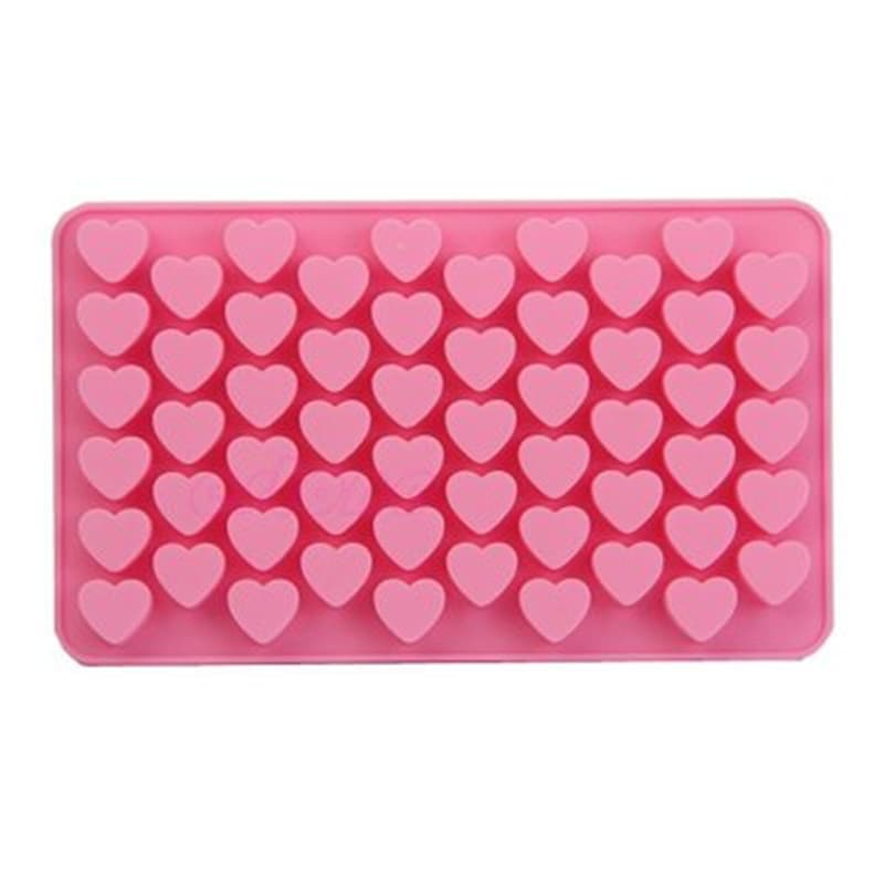 Love chocolate mold 55 holes silicone cake mold jelly DIY baking handmade soap mold baking tools