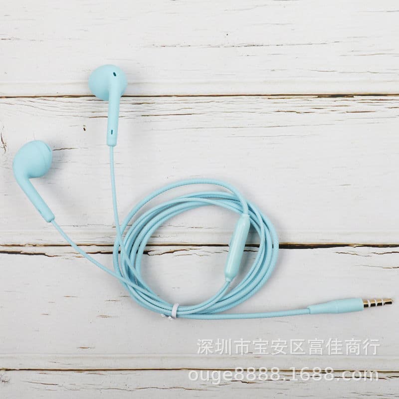 Apple Earphones, Macaron Wired In-Ear Type, 3.5mm Interface, Boxed, U19 Macaron Color