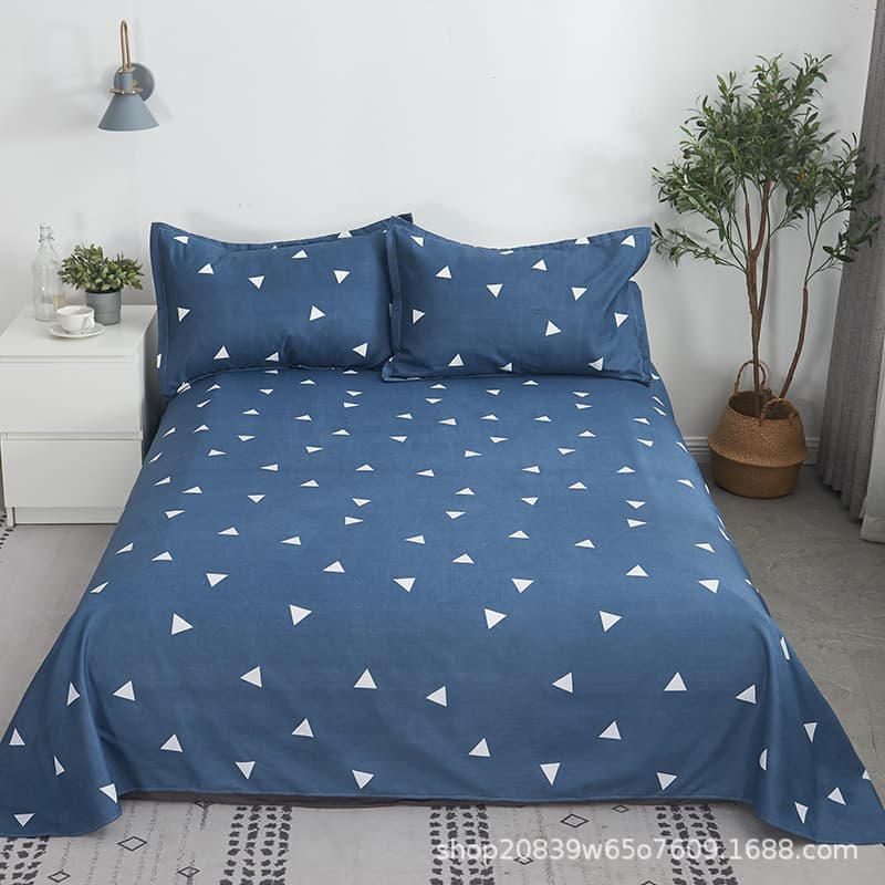 Bedding Three-Piece Set Duvet Cover Pillowcases Twill Texture Available in Multiple Sizes