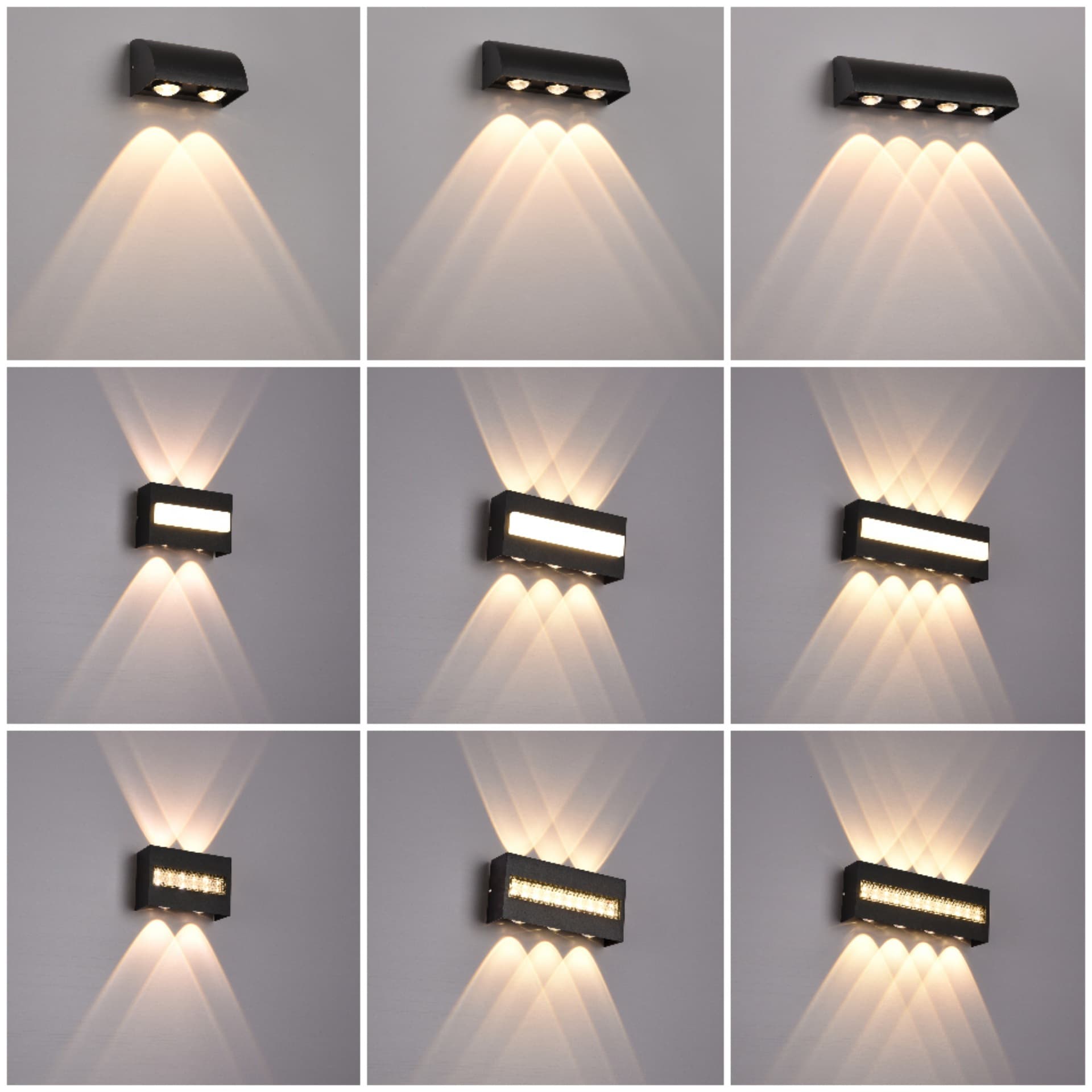 Outdoor Waterproof Wall Light Bedroom Bedside LED Wall Spotlight Living Room Background Wall Hallway Corridor Light Fixture Outdoor Wall Lamp