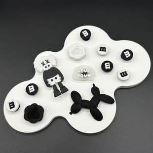 Trendy Croc Shoe Charms Accessories for Women, DIY Shoe Clips, 3D Cute Decorative Removable Parts