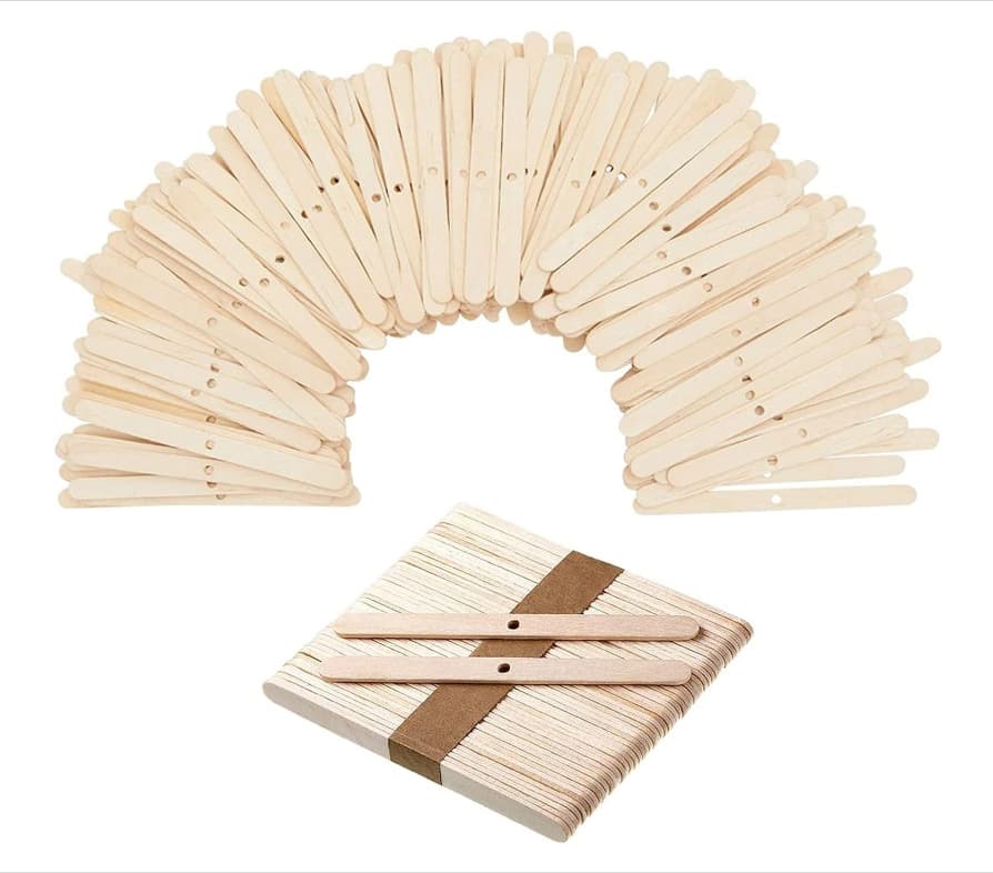 Single Hole Wooden Candle Wick Holder Candle Making Wick Centering Tool Wooden Wick Stand Candle Wick Centering Device
