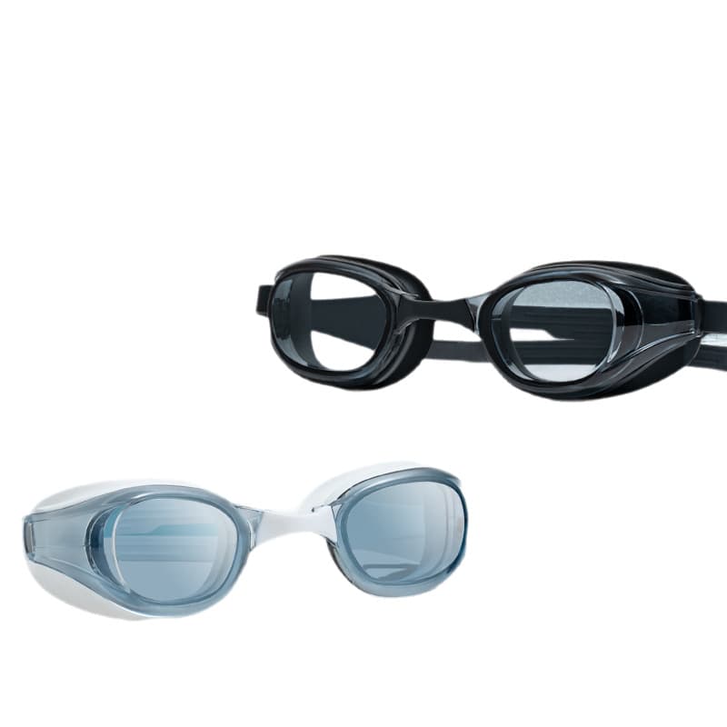 Brand New Swimming Goggles for Men and Women Anti-Fog Swim Goggles with Plain and Prescription Options, Swim Cap Set, Cross-Border Wholesale