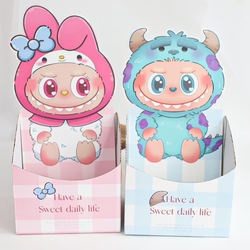 Children's Day Cartoon Gift Box Snacks Candy Flower Box Creative Gift Gift Box Cute Fashion Flower Arrangement Wholesale