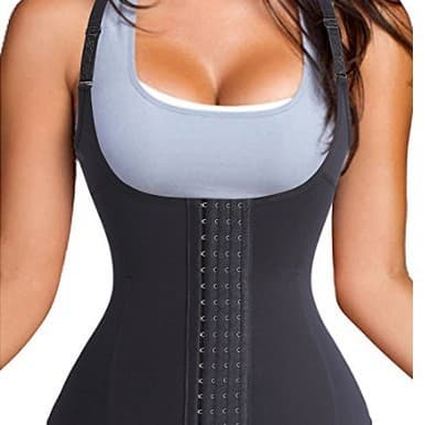 Adjustable Four-Row Buttoned Bodice Corset Waist Cincher Lingerie Bandage Abdomen Shaper Strap Court Style Body Sculpting
