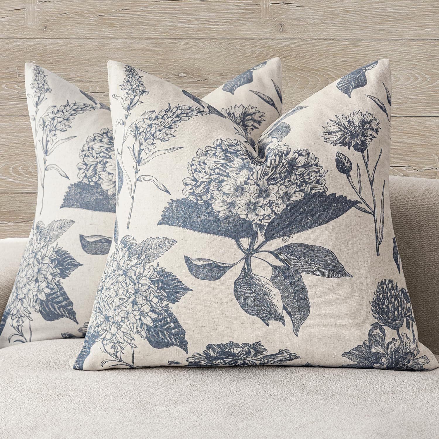 Cross-border French Floral Country Style Cushion Cover Digital Print Pillow Case Gift Removable Small Pillow Cover
