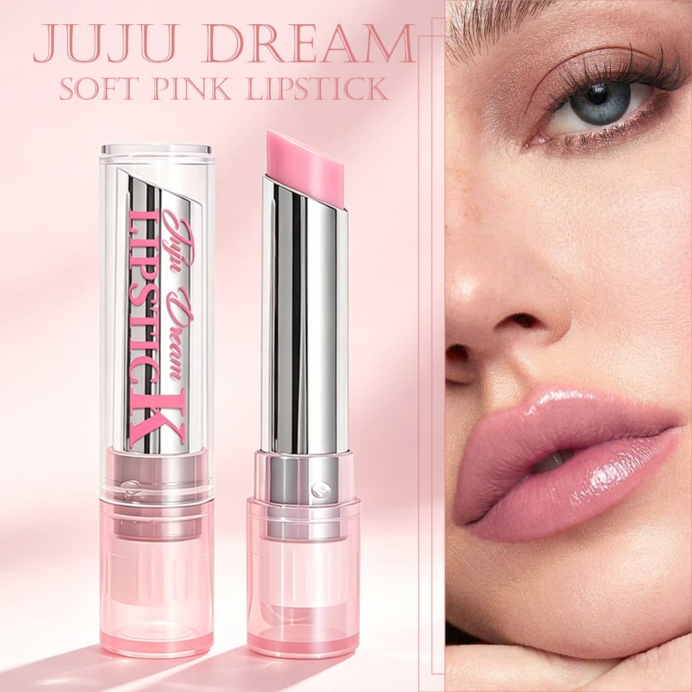 JUJU DREAM Soft Pink Lip Balm Non-Sticky Anti-Dryness Reduces Lip Lines Lip Care Lipstick Primer Lip Mask Cross-Border