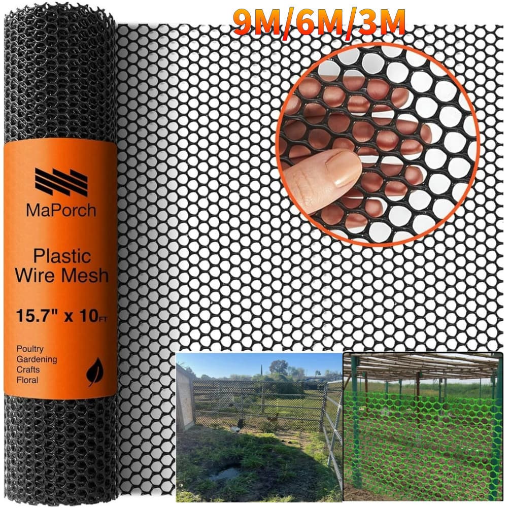 Thick Balcony Window Cat-proof and Anti-fall Net, Plastic Mesh Panel, Balcony Protection Plastic Net