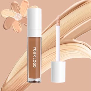 Cross-border no-logo small-batch printable concealer, lightweight full-coverage color-correcting multi-shade concealer