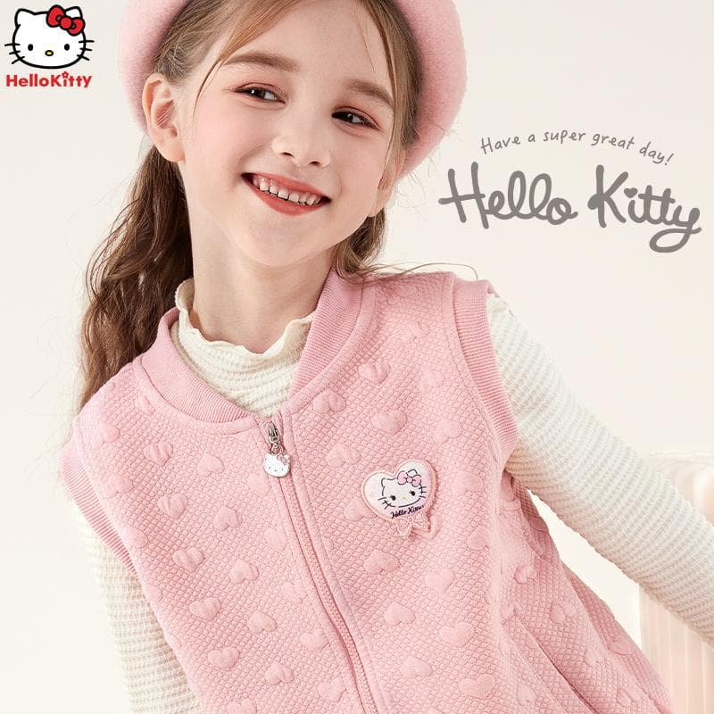 Children's Vest Spring Autumn Outerwear 2026 New Fashionable Girl Knitted Vest Thin Layering Baby Innerwear Children's Clothing