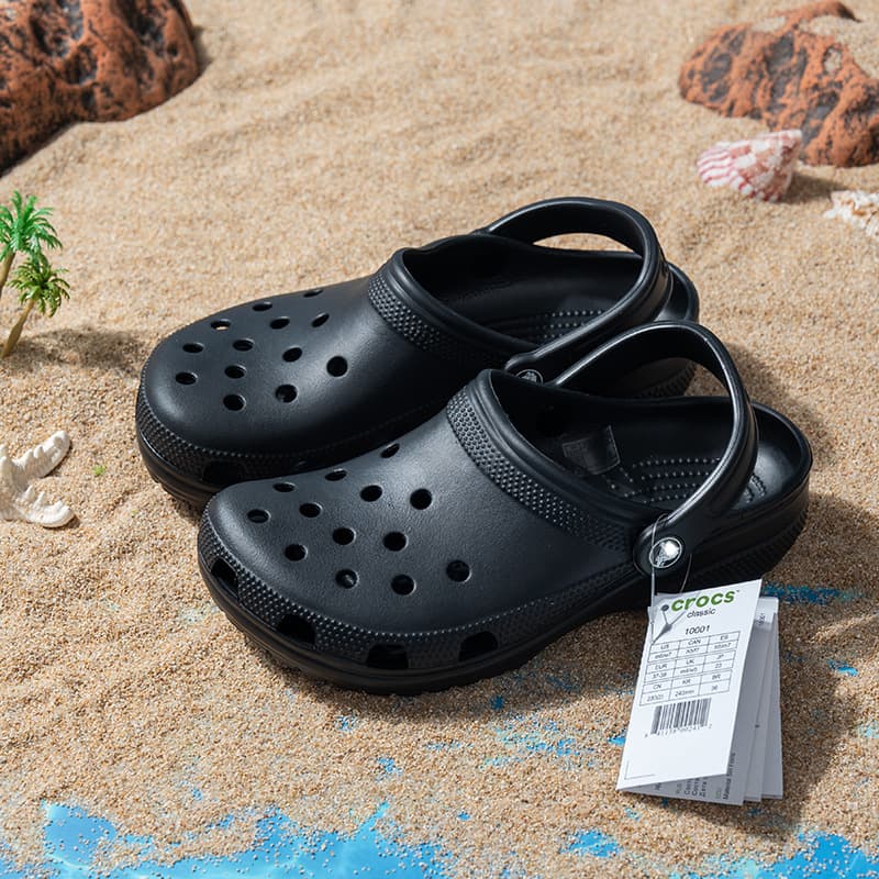 Cross Classic Iconic Crocs Women's Summer New Beach Anti-Slip Outdoor Couple Sandals Factory Wholesale
