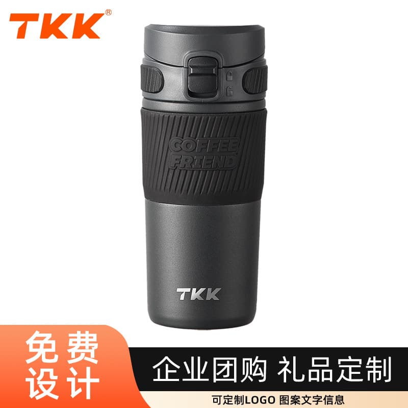 TKK Stainless Steel 316 Insulated Mug, Car Portable Luxury Water Bottle, Ins Creative Trendy Coffee Cup