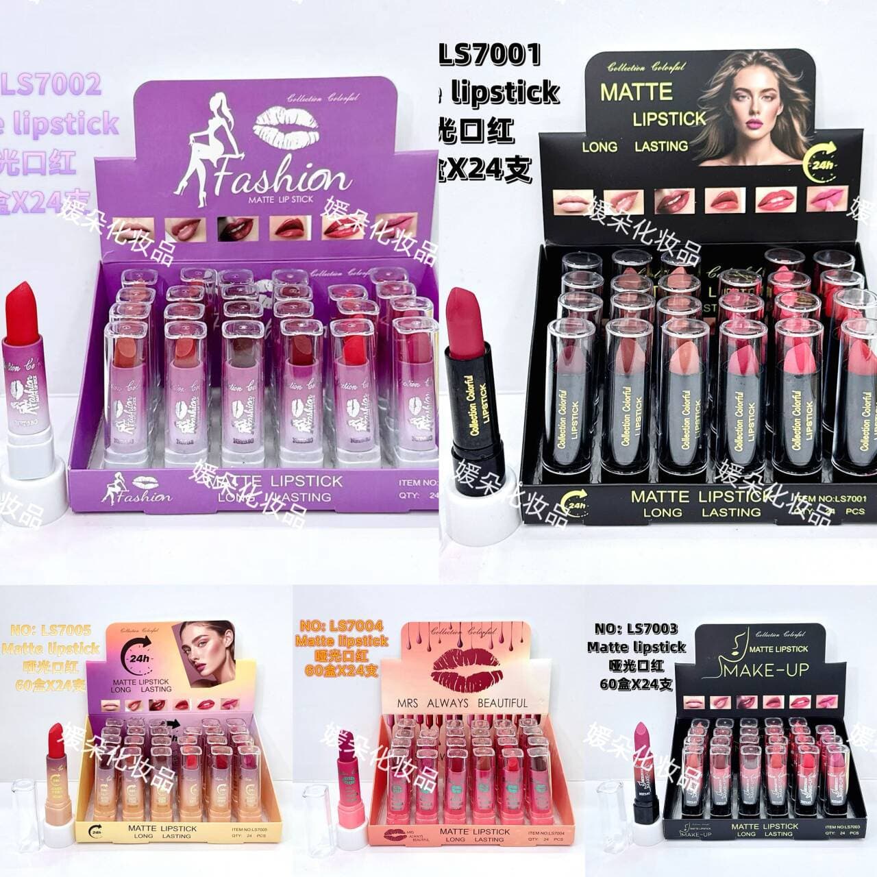 Cross-border matte velvet moisturizing lipstick, plumping, brightening, long-lasting, non-transferable, and smudge-proof.