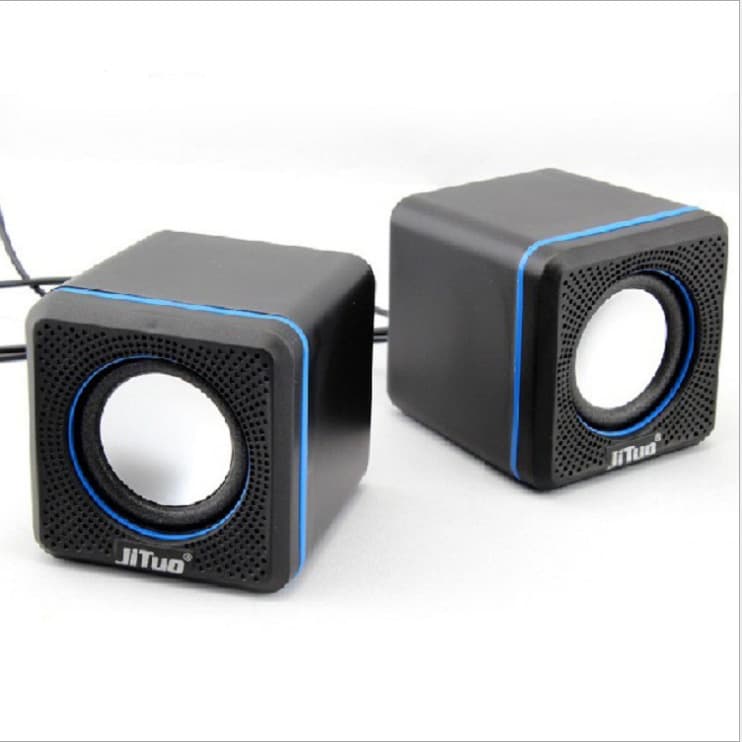 Jituo 2600 USB Small Speaker Desktop Office Gift Sound with Subwoofer Wholesale Sound Card Subwoofer Audio