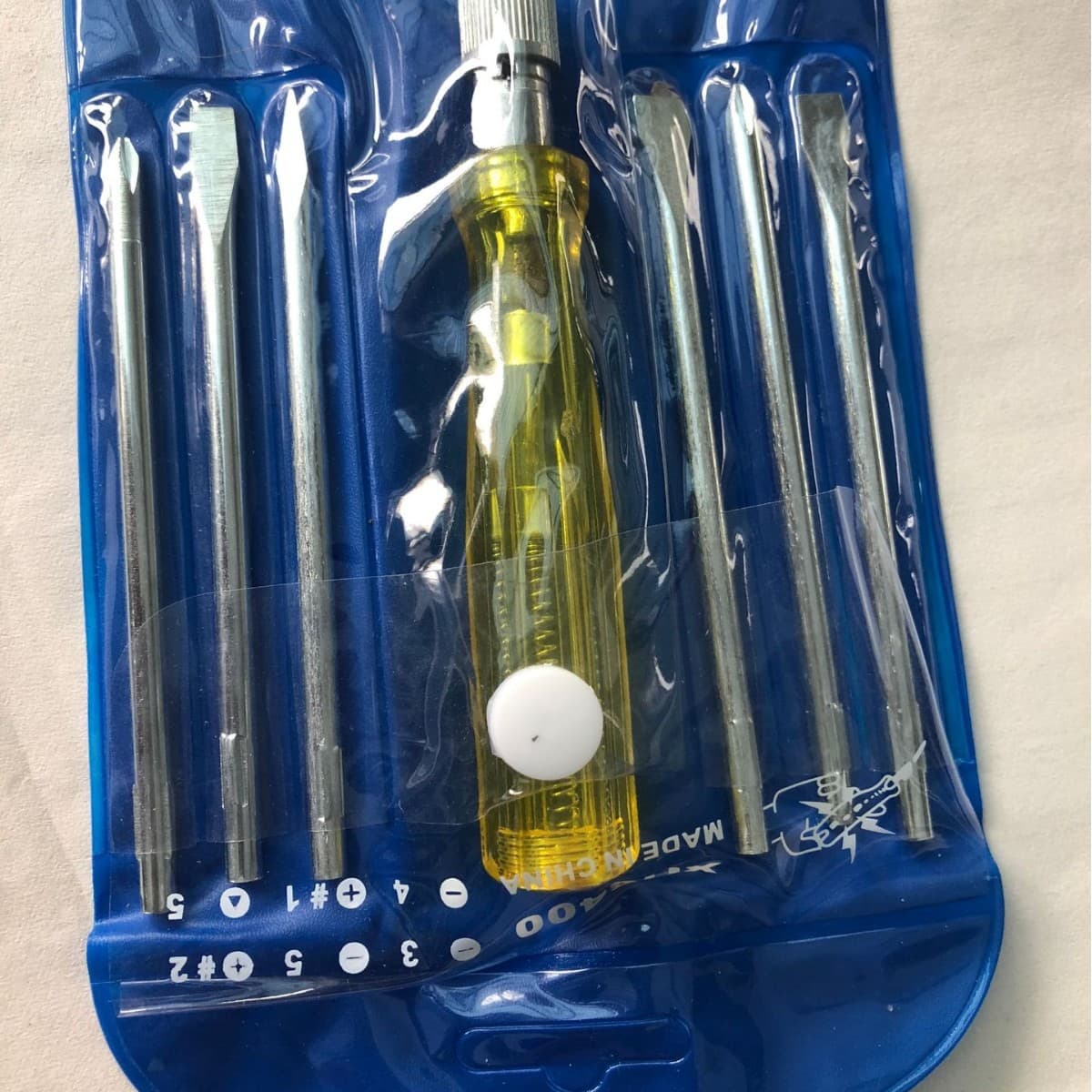 6400 Electrician Combination Tool Set with Screwdriver, Voltage Tester, and Screwdriver Bits