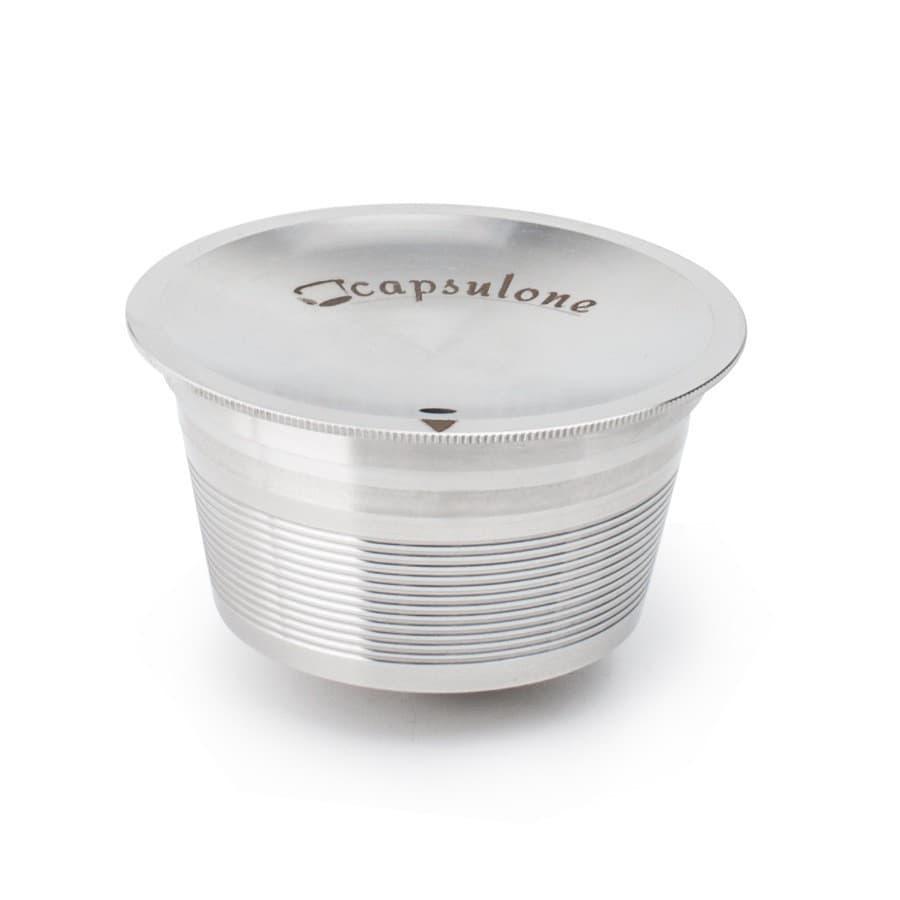 Capsulone Stainless Steel Refillable Coffee Steel Capsules Compatible with Dolce Gusto