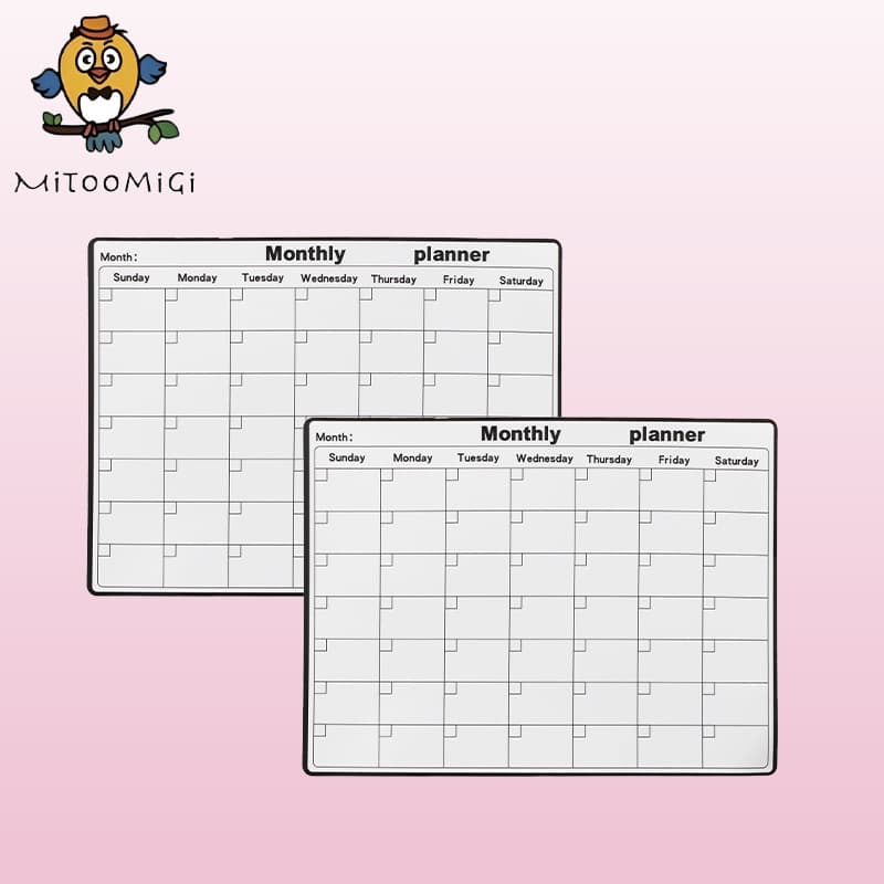 Magnetic refrigerator message board, soft magnetic nano adhesive sticky notes, washable and reusable, suitable for office, study, and note-taking.