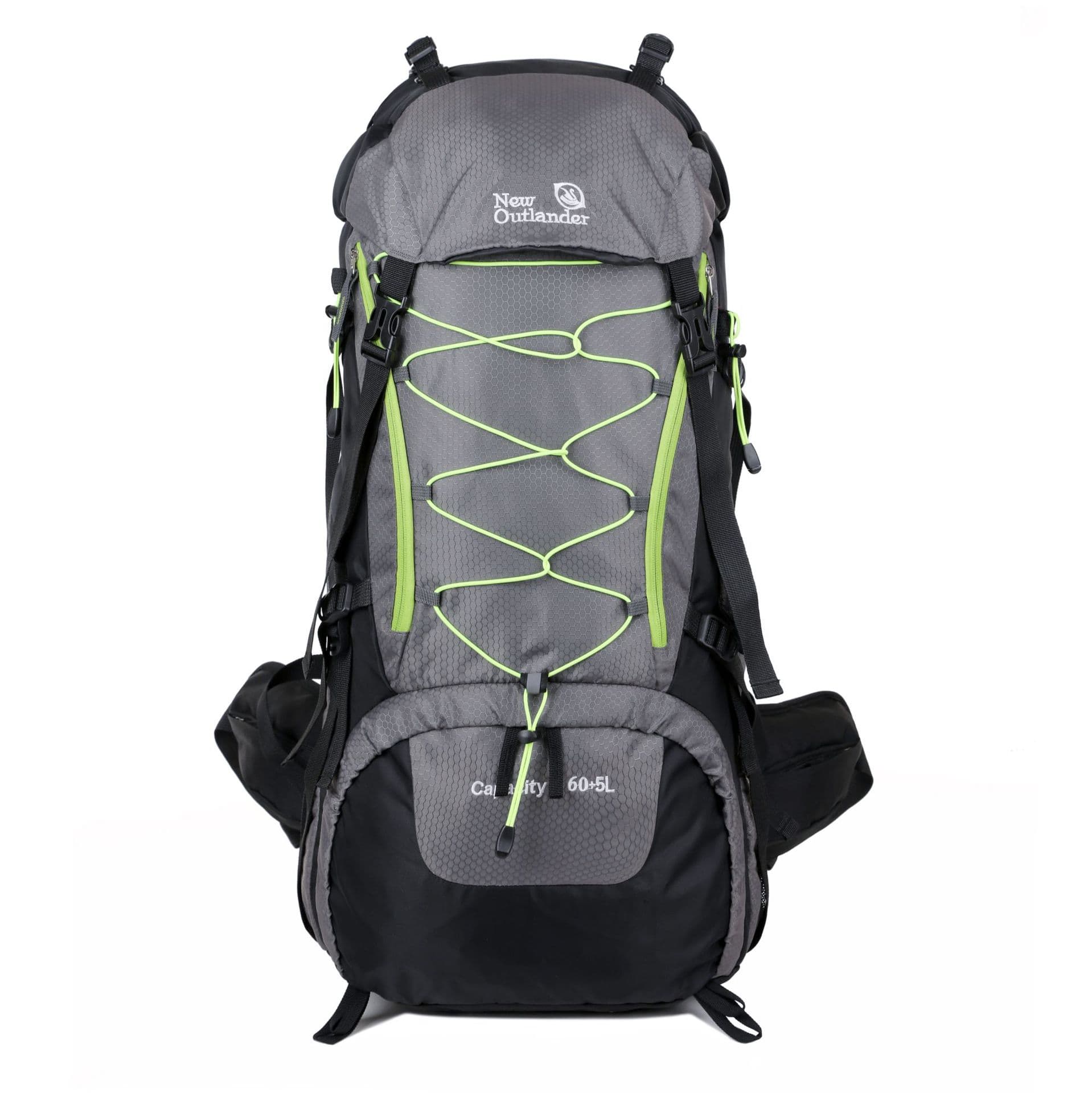 Cross-border Large Capacity Hiking Backpack Unisex Camping 65L Outdoor Trekking Bag Large Waterproof Travel Camping Backpack
