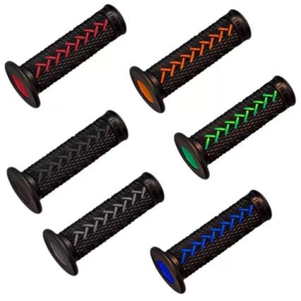 Factory Wholesale Motorcycle Modified Handlebar Grips, Motorcycle Handlebar Rubber, Universal RCB Anti-Slip Handlebar Grips