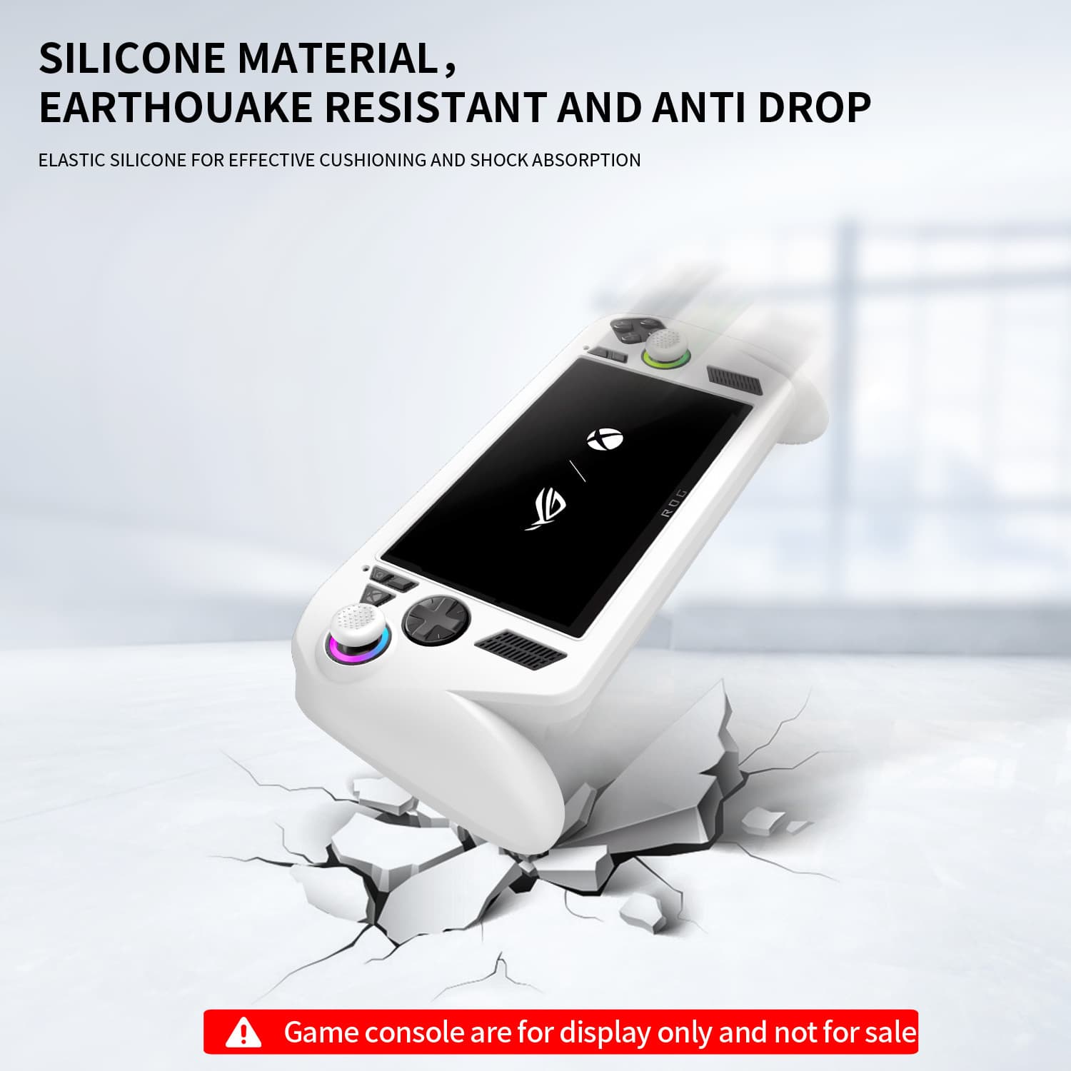 Factory New Suitable for Asus Handheld Rog Xbox Ally X Protective Cover Silicone Bag Cover Game Console Protective Case