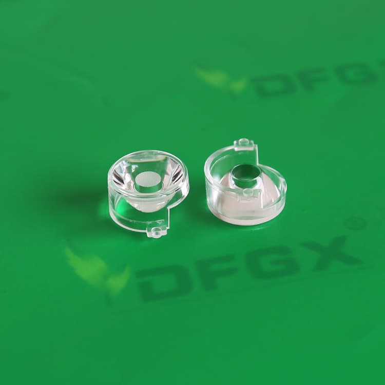 Bulk wholesale 17MM elderly mobile phone flashlight lens small angle lens compatible with 2828 3535 2835