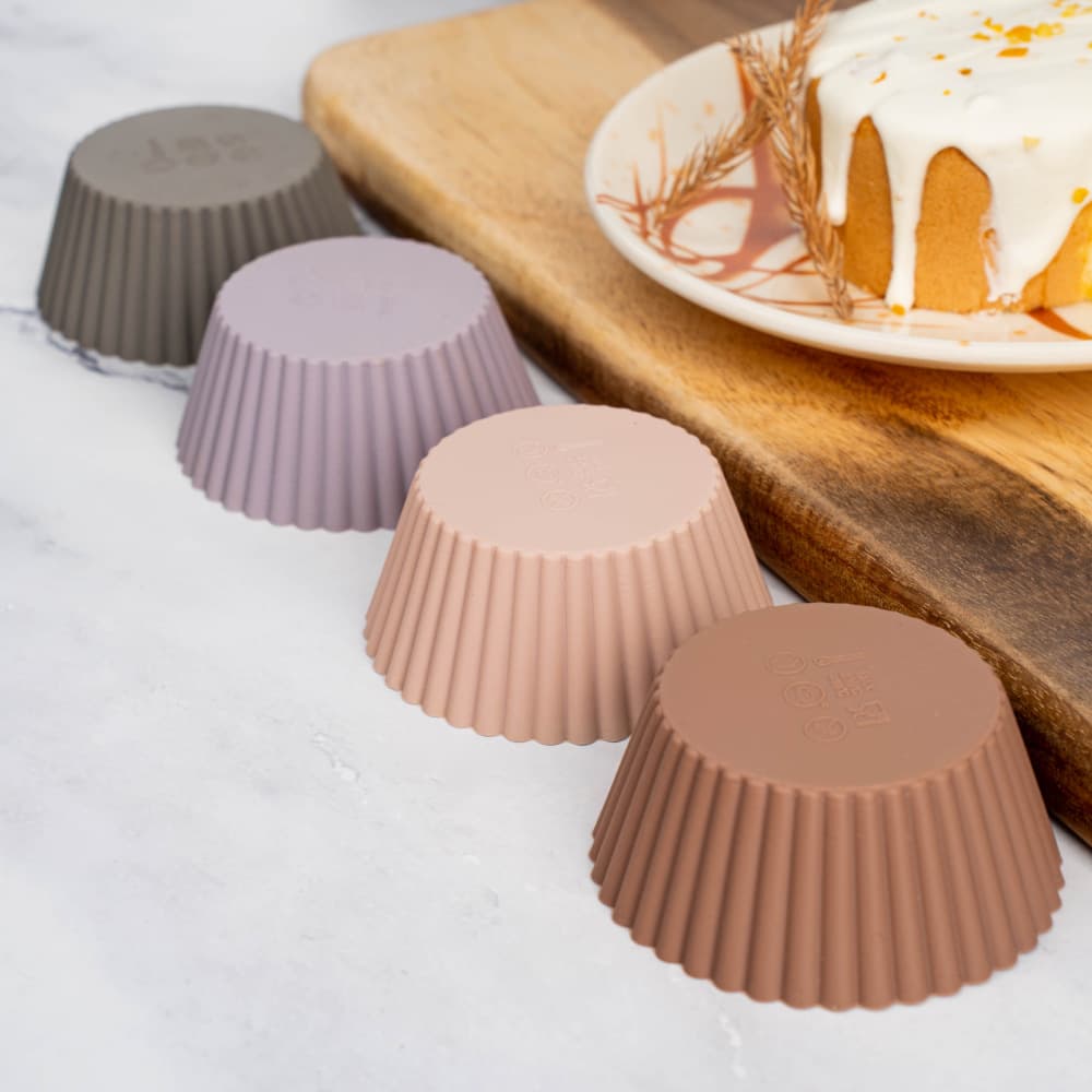 DIY Baking Cake Cup Holder Silicone Cake Cup Muffin Cup Small Cake Mold Silicone Muffin Cup Mold Egg Tart