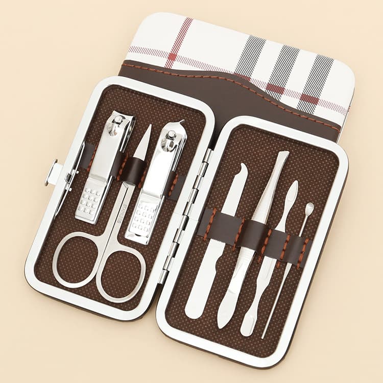 Creative Internet-Famous Cartoon 7-Piece Nail Clipper Set, Portable Manicure Tool Kit for Home Use