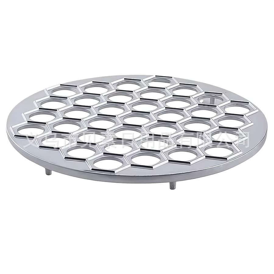 Cross-Border Dumpling Maker 37-Hole Dumpling Mold Aluminum Alloy Dumpling Tool Lazy Dumpling Maker Factory Direct